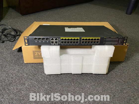 24-port Gigabit Poe+ Smart Managed Switch